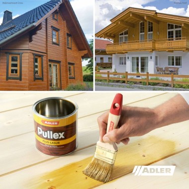 Adler Pullex Plus Holzlasur Eiche 125ml, 5031718